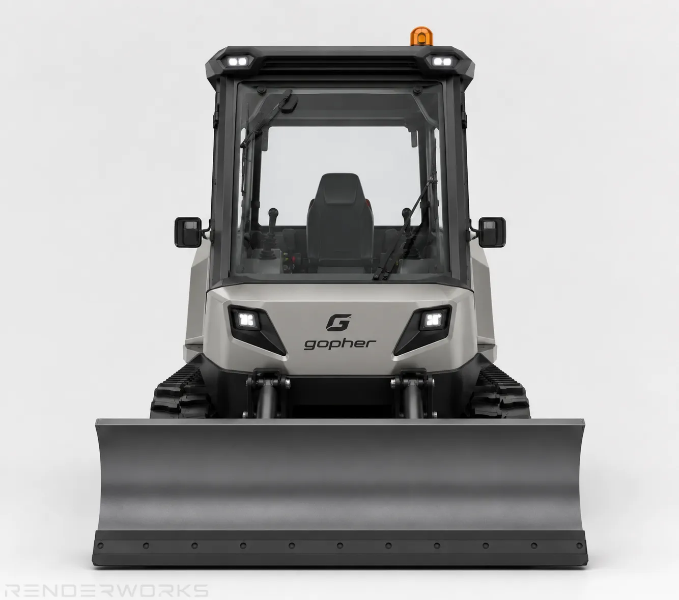 GOPHER crawler mini tractor — image 4