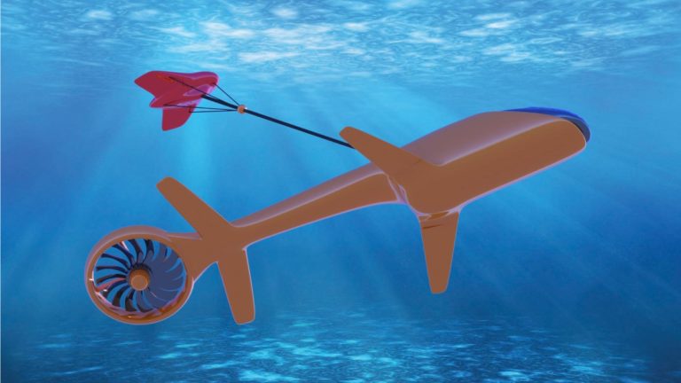 Визуализация подводного дрона, первый вариант 02
