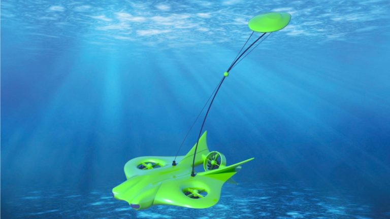 Визуализация подводного дрона, третий вариант 02