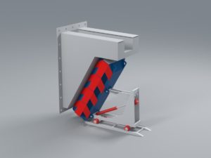 3D рендер вариант электромагнитного перемешивателя расплава 01