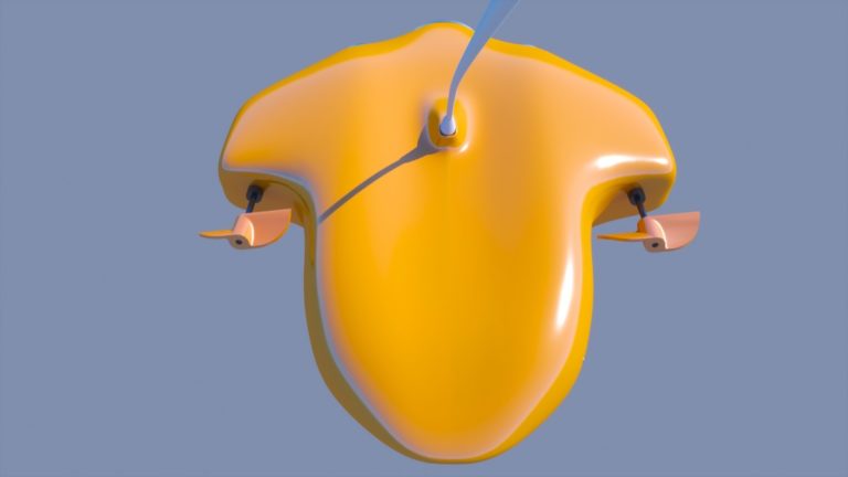 3D модель подводного дрона​ 05