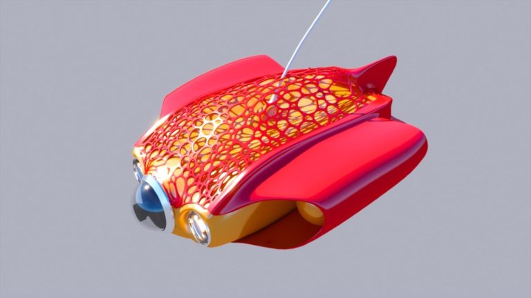 3D модель подводного дрона​ 20