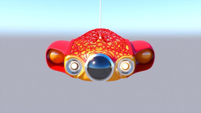 3D модель подводного дрона​ 23
