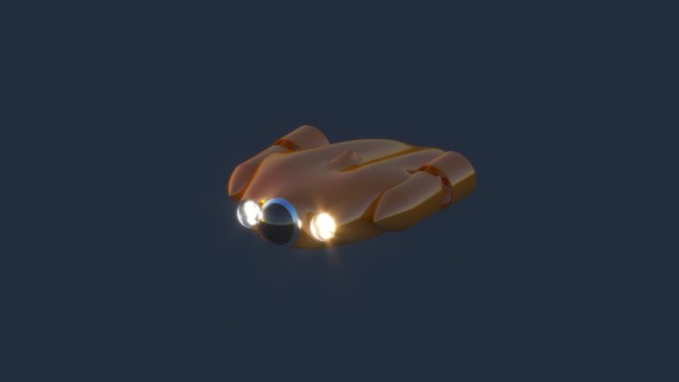 3D модель подводного дрона​ 01
