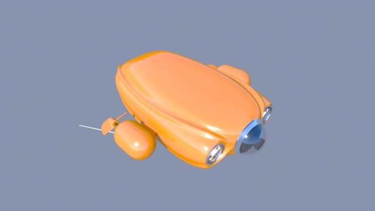 3D модель подводного дрона​ 11