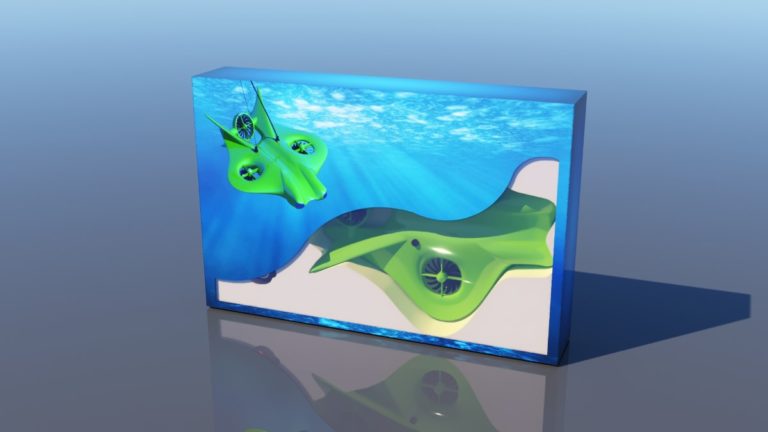 Дизайн упаковки подводного дрона, третий вариант 03