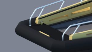3D модель щитка приборов аэролодки с подсветкой 05