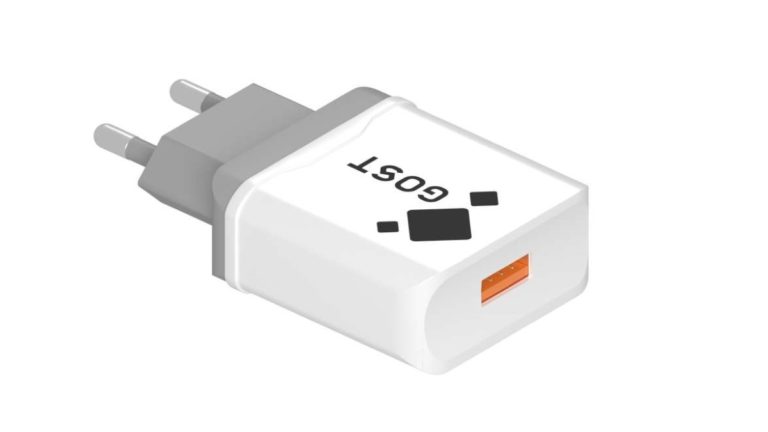 Трехмерная модель USB зарядки​ 05