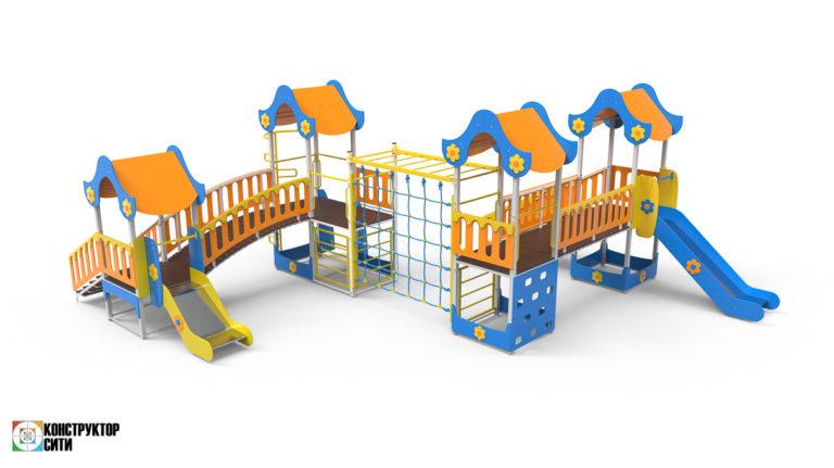 3D модель детского игрового комплекса ​12