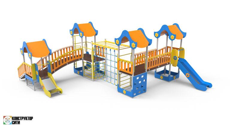 3D модель детского игрового комплекса ​11