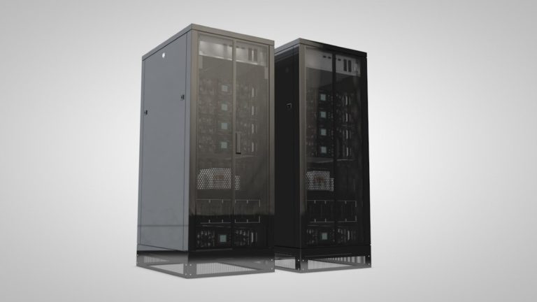 3D модель Сервер Шкаф 01