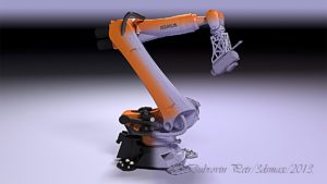 3D модель робота KUKA