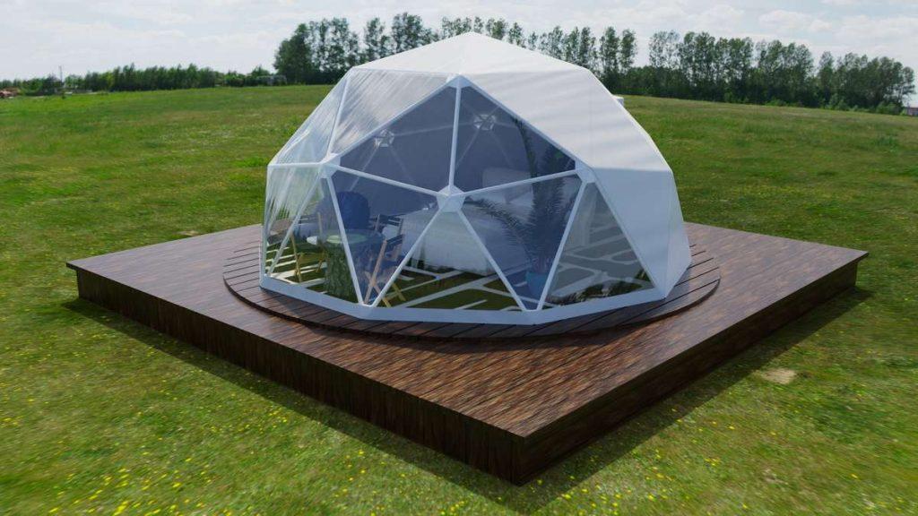 3D модель палатки 13