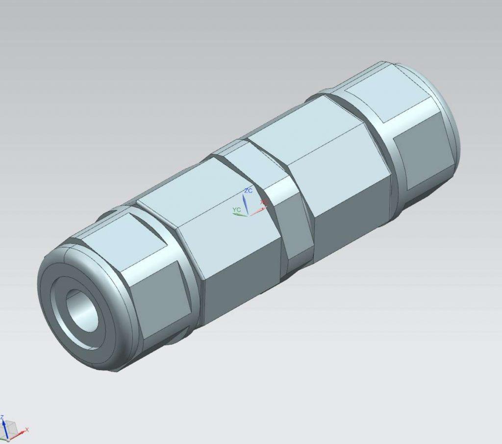 3D CAD модель клапан 02