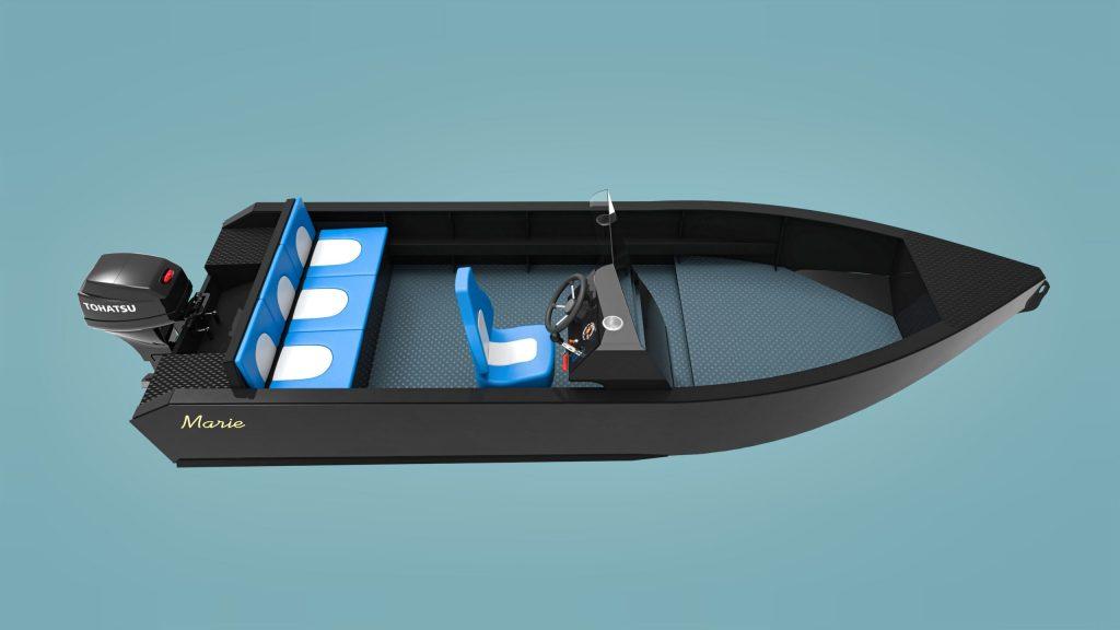 Дизайн лодки из ПНД​ 20