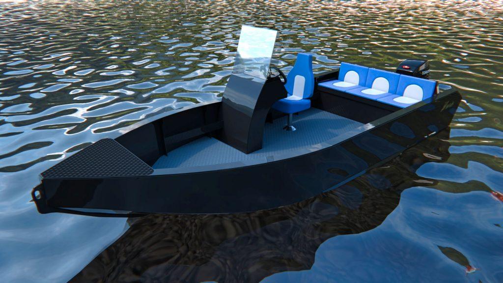 Дизайн лодки из ПНД​ 01