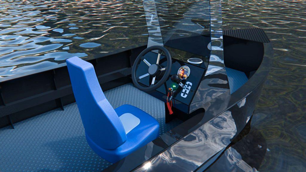 Дизайн лодки из ПНД​ 08