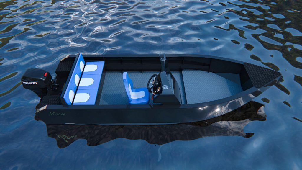 Дизайн лодки из ПНД​ 10