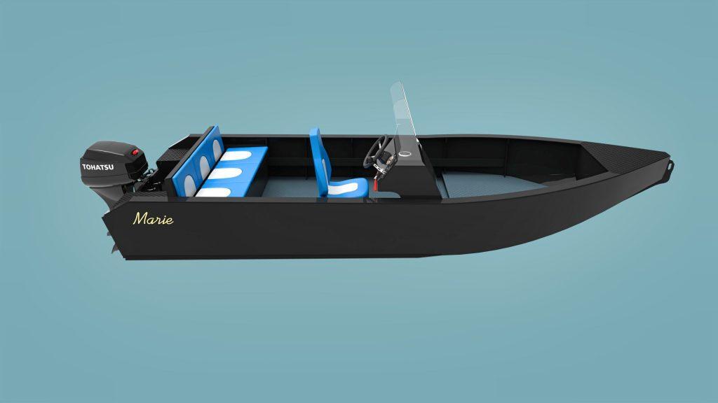 Дизайн лодки из ПНД​ 13