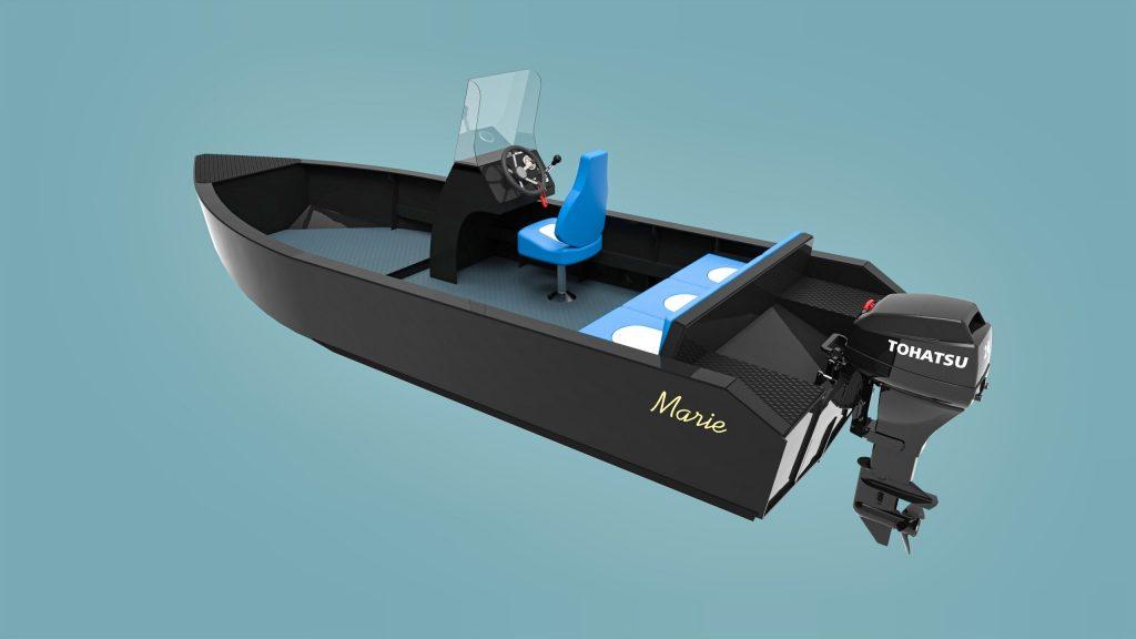 Дизайн лодки из ПНД​ 15