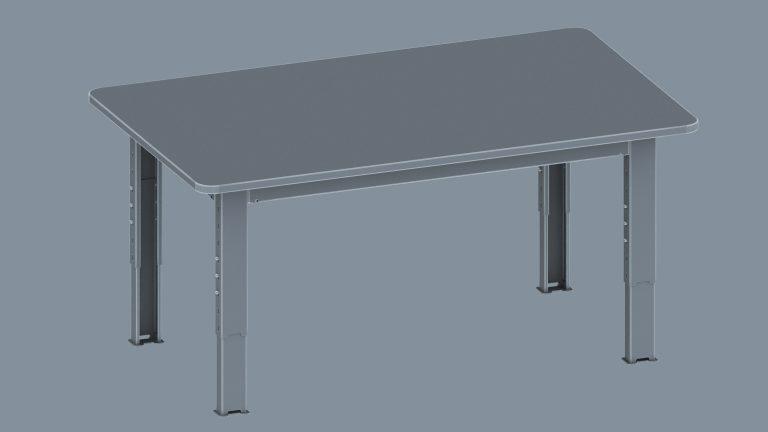 3D модель стола 04
